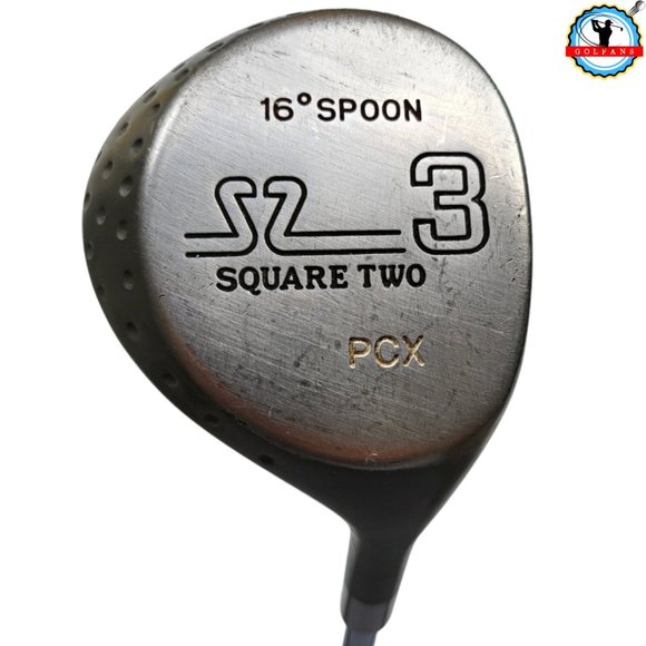 Square Two PCX Spoon 3 Wood 15* /  RH  / Stiff-Flex Steel / Lamkin Grip 42.5" - Picture 1 of 12